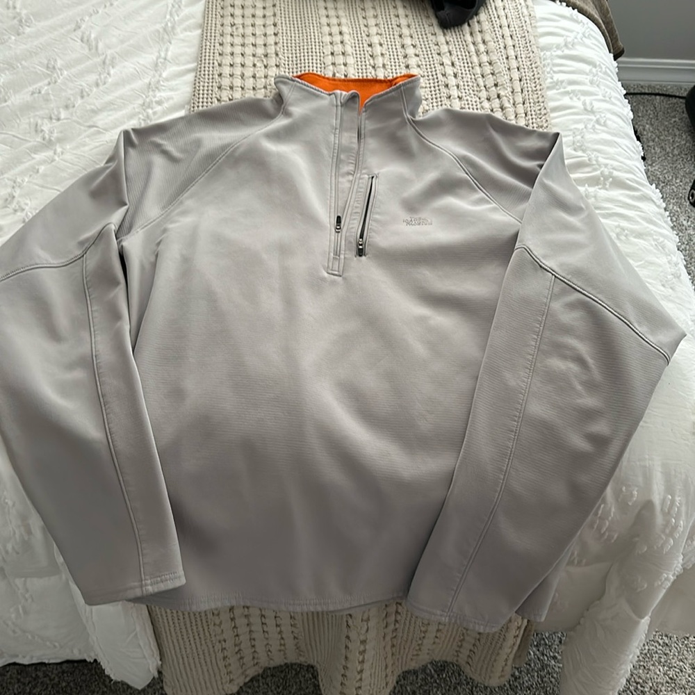 North face quarter zip pullover